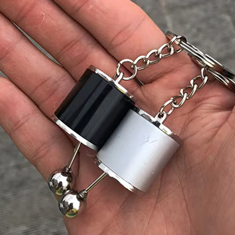 المعادن كيرينغ الإبداعية سيارة شيفتر المفاتيح ستة سرعات نقل يدوي التحول علبة التروس والعتاد ألعاب متململة الكبار المراهقين الاطفال #5