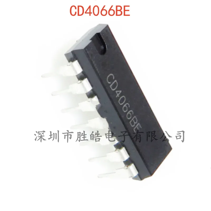 

(10PCS) NEW CD4066BE CD4066 4-Channel Analog Switch Chip Straight In DIP-14 CD4066BE Integrated Circuit