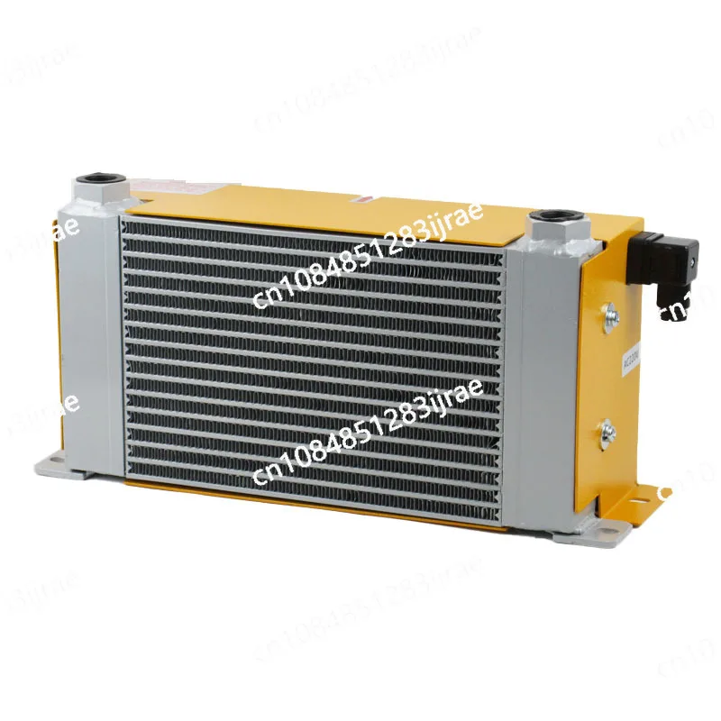 AH0608TL-CA Hydraulic Air Cooler 2.4KW Oil Radiator AF Series Plate-Fin Hydraulic Aluminum Oil Coolers 60L/MIN