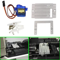 Simulazione Sterzo In Metallo Millstone Decorare per 1/14 Tamiya RC Camion Auto Scania 770S 6X4 56368 8X4 56371 Parti Fai Da Te Giocattoli