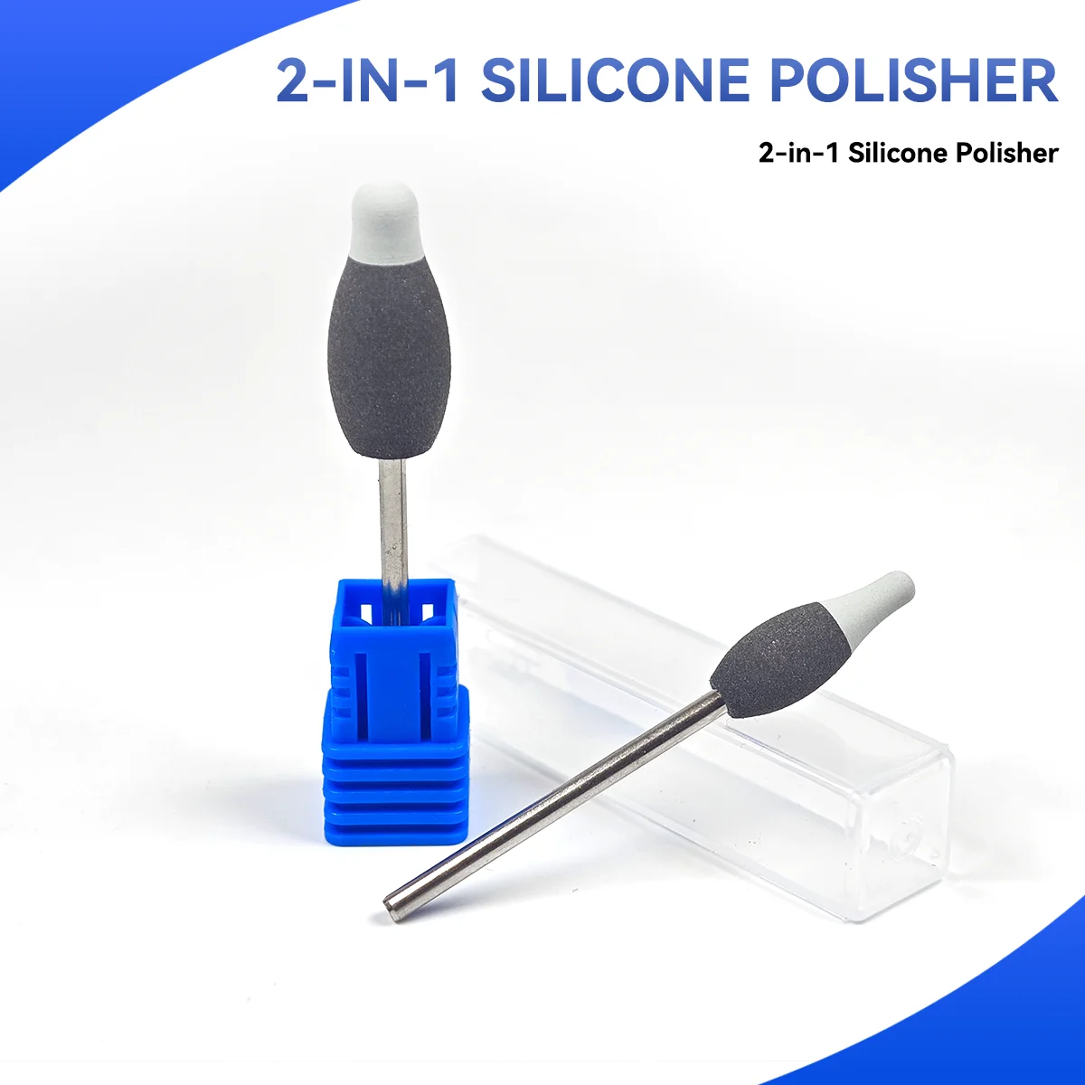 

Стоматологический полировщик 2-в-1 с двойным слоем из силикона для полировки и шлифовки перед кристаллизацией циркония, яйцевидной формы