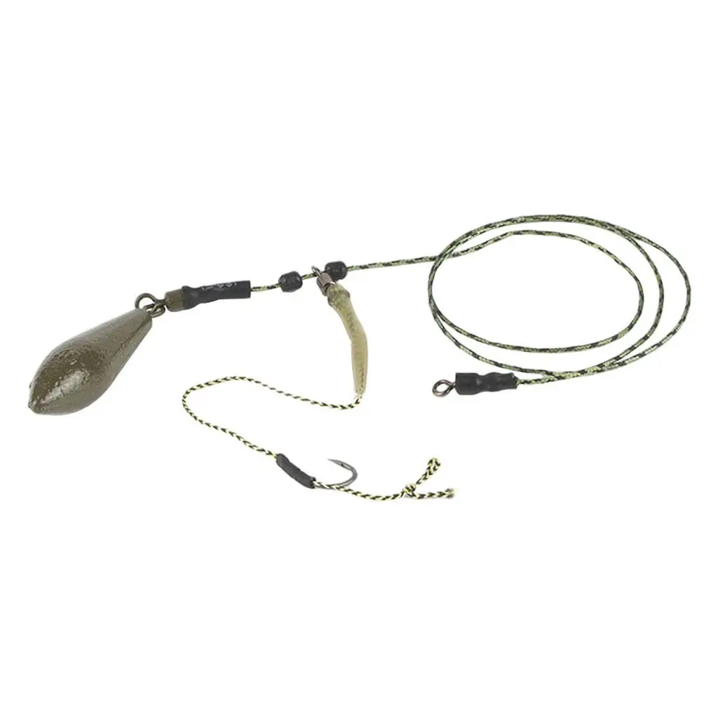 Fishing Hook Set for Carp Barbed Cage with Method Feeder Braided Line Hair Rigs Complete Kit for River Lake Sea Fishing view 4