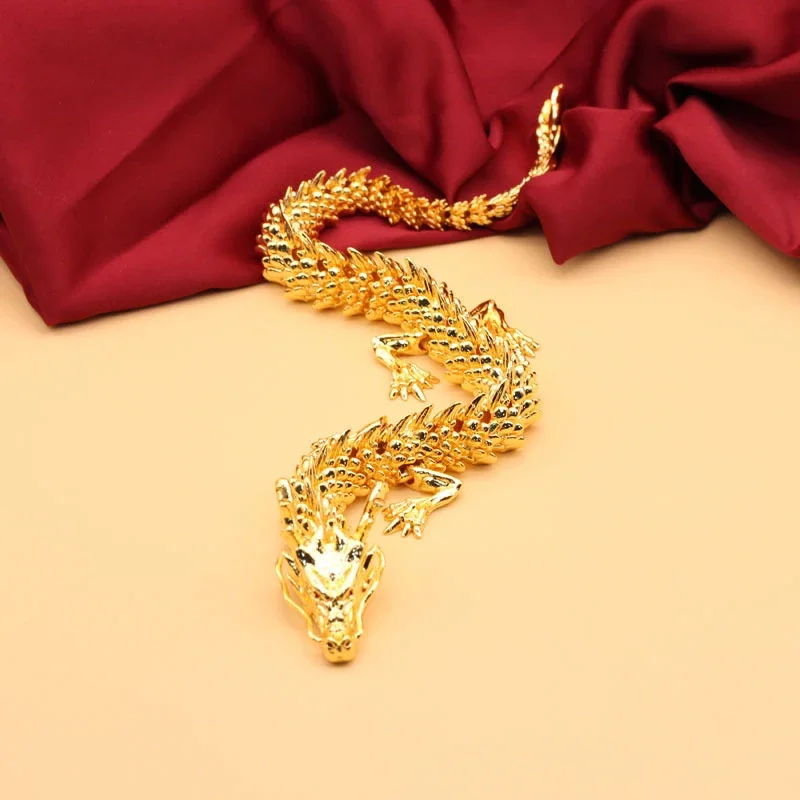

3D дракон, быстрое подвижное ювелирное изделие, выставочный зал, Современное украшение, Зодиак, животные, латунные поделки