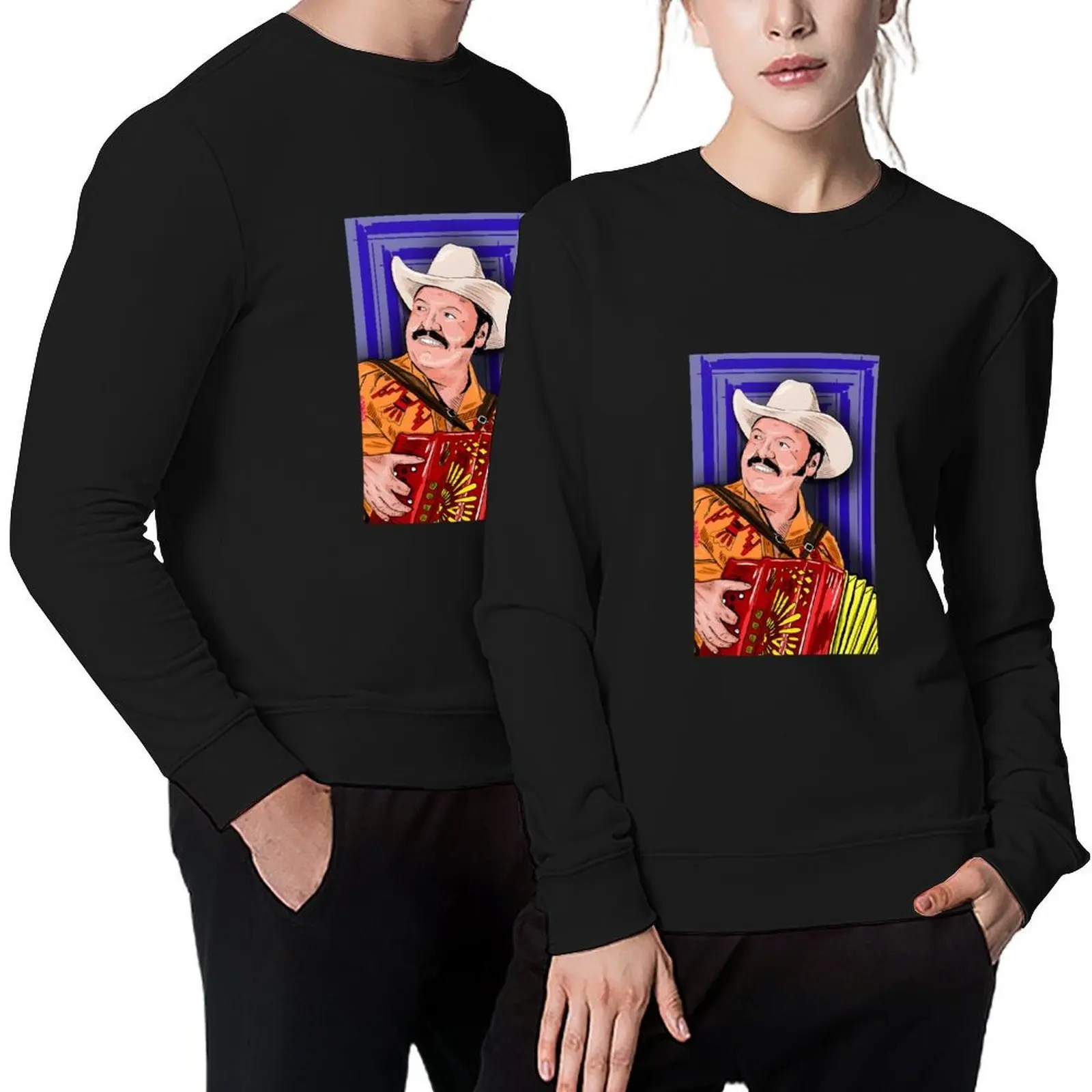 

Ramon Ayala Art Print Pullover anime clothing men's sweat-shirt set anime clothes korean autumn clothes sweatshirt men