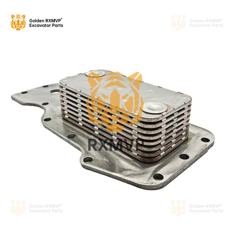 For Pc Komatsu 200/210/220/270-7 Excavator 6d107 Oil Dispersed Engine Oil Radiator Core Excavator Accessories