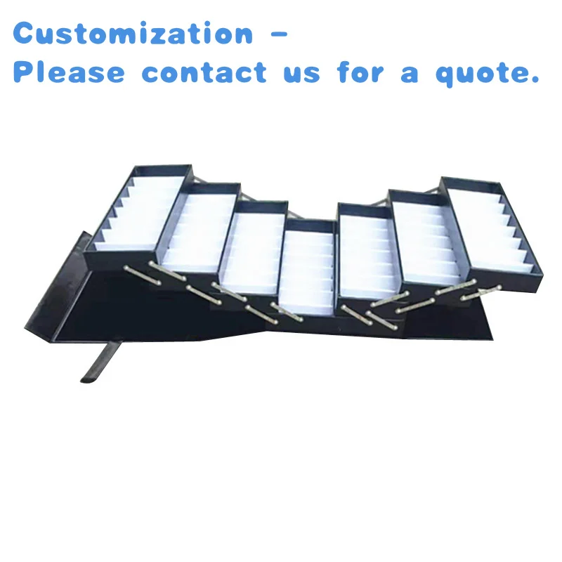 

custom.Eyeglasses Storage Eyewear Display Bag Optical Frames Box Suitcase Showcase