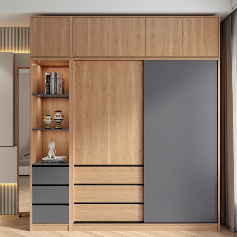 Multilayer Organizer Wardrobe Modern Minimalist Storage Closet Wardrobe Cabinet Shelves Armario Rangement Chambre Furniture