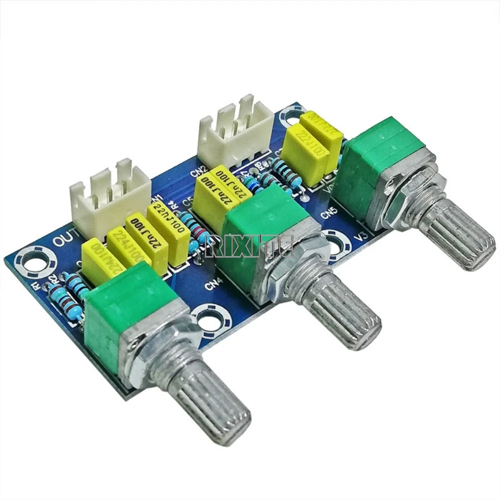 XH-M802 Bảng Mạch Khuếch Đại Mức Điện Áp Cao Và Thấp Phối Tông Màu Bảng Điều Khiển Âm Lượng Loa Siêu Trầm PCB Âm Thanh Điều Chỉnh Bộ Khuếch Đại