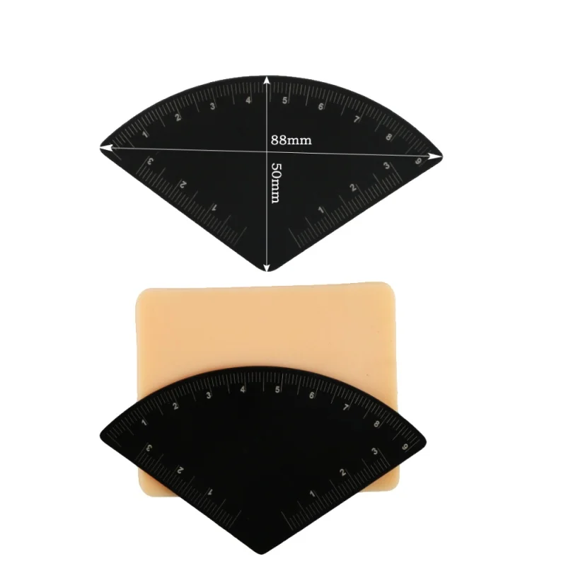 1Pc Wiederverwendung Schnelle Zeichnung Augenbraue Desgin Lineal Microblading Mapping Werkzeug Gestaltung Permanent Make-Up Zeichnung Guide Herrscher Tattoo Versorgung