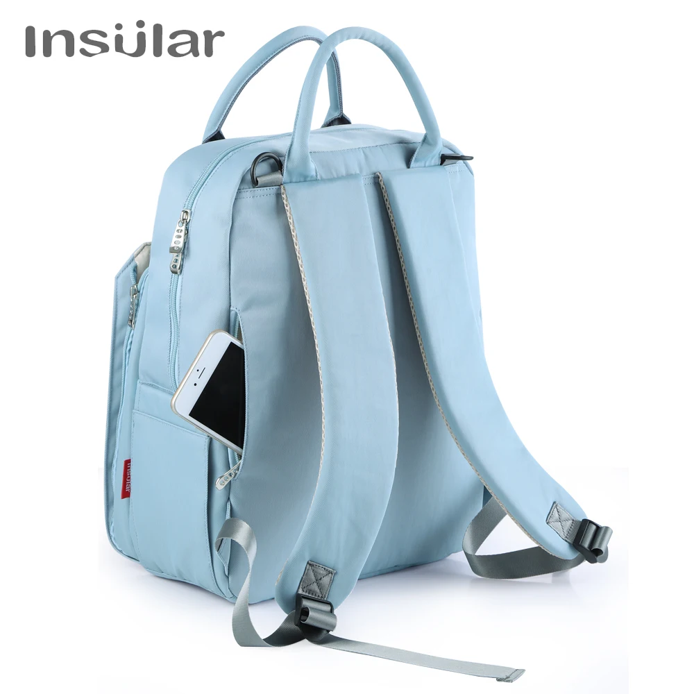 New Baby Diaper Bag Backpack Multifunctional Waterproof Maternity Nappy Bags Mommy Travel Backpack Stroller Bag Baby Nappy Cares