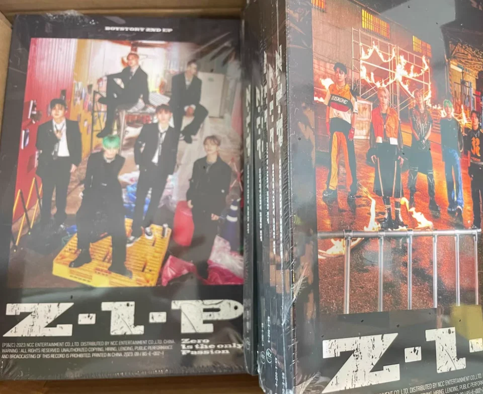 Boy story 2nd EP Zero Is the only Passion original merchandise In