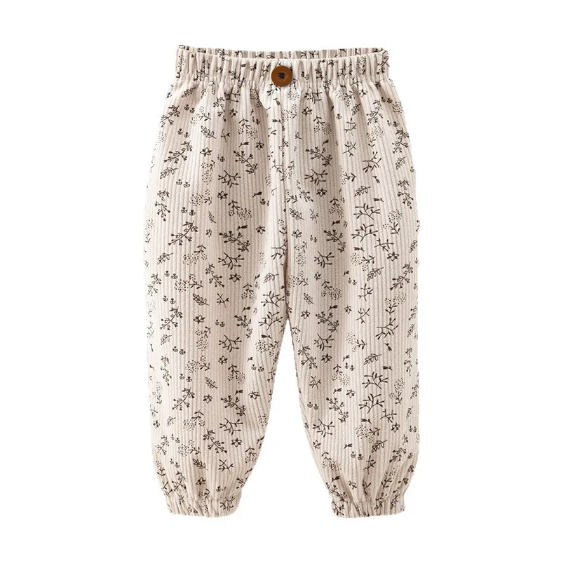 Culottes Pant Elastic Waist Joggers Casual Loose Cotton Sport Sweet Cute Soft Fashionable Comfortable Children