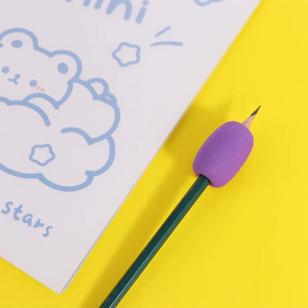 الموقف المدربين الإسفنج حامل القلم الرصاص ستايلس السيطرة أقلام الكتابة اليدوية مصحح مريح القلم حالة الكتابة مصحح قبضة