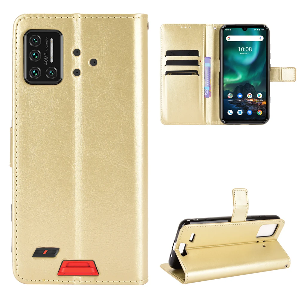 Moda portfel PU skórzany pokrowiec pokrywa dla UMIDIGI BISON GT/Bison X10 X10 Pro ochrona klapki tylna obudowa telefonu z etui na karty