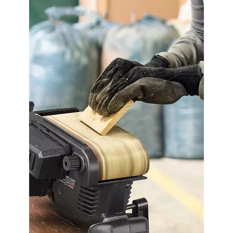Factory Direct 2026 Woodworking Tool Electric Belt Sander Variable Speed Power Sander Copper Motor Grinder Carpenter Polishing