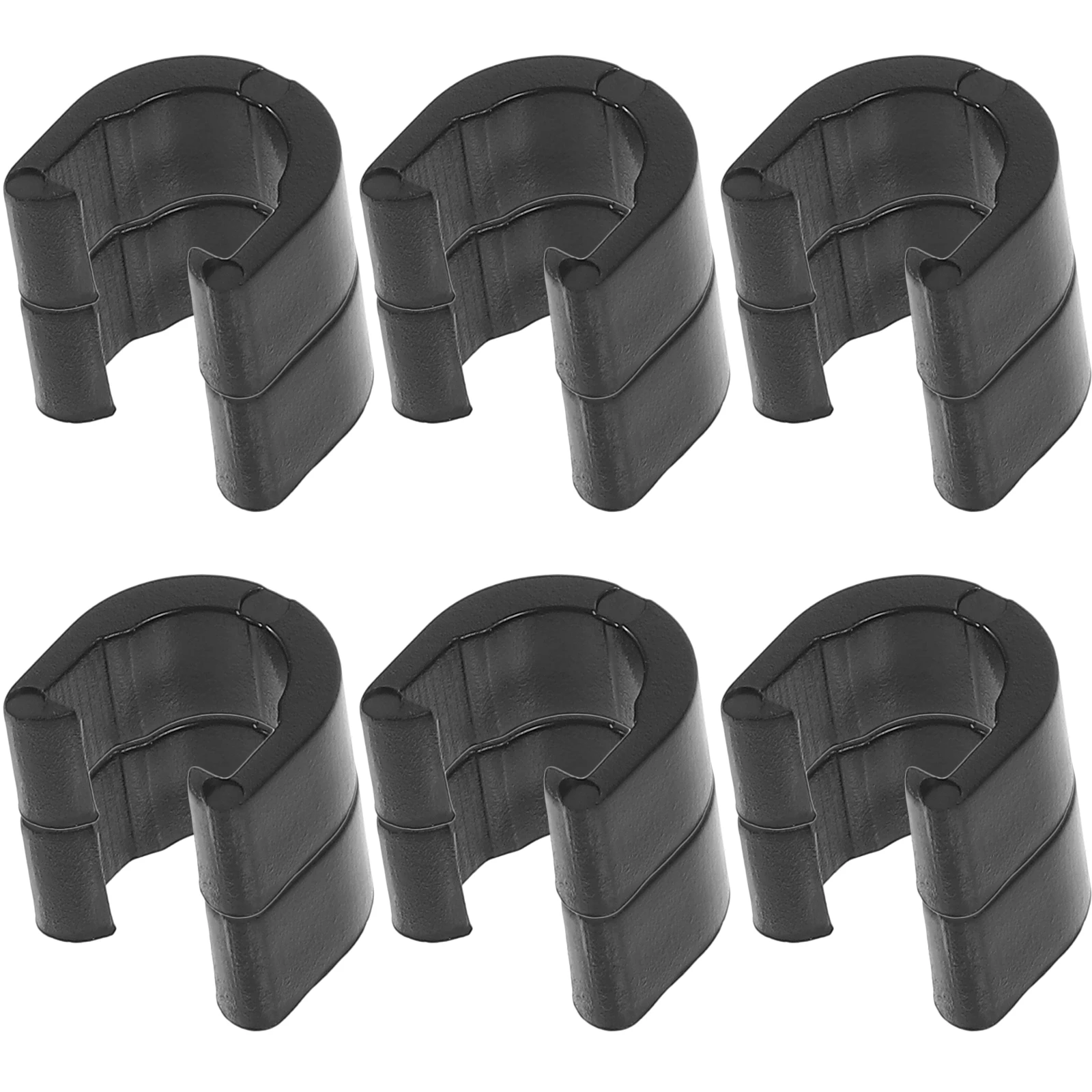 

40Pcs C Shape Clip Bike Cable Clip Brake Cable Clamps Hose Guide Alloy Tube Guide