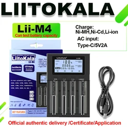 LiitoKala Lii-600 Lii-PD4 Lii-500 Lii-M4S 18650 26650 AA AAA Rechargeable battery charger
