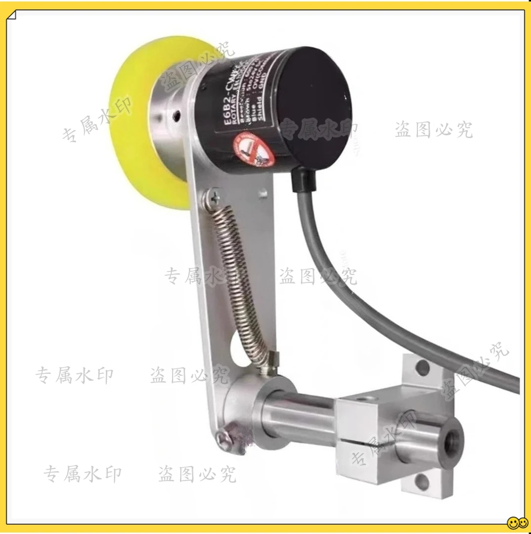 ​​Precision E6B2 Encoder Kit - Incremental Rotary Counter with Spring Mount & Silicone Wheel for Meter Counting​