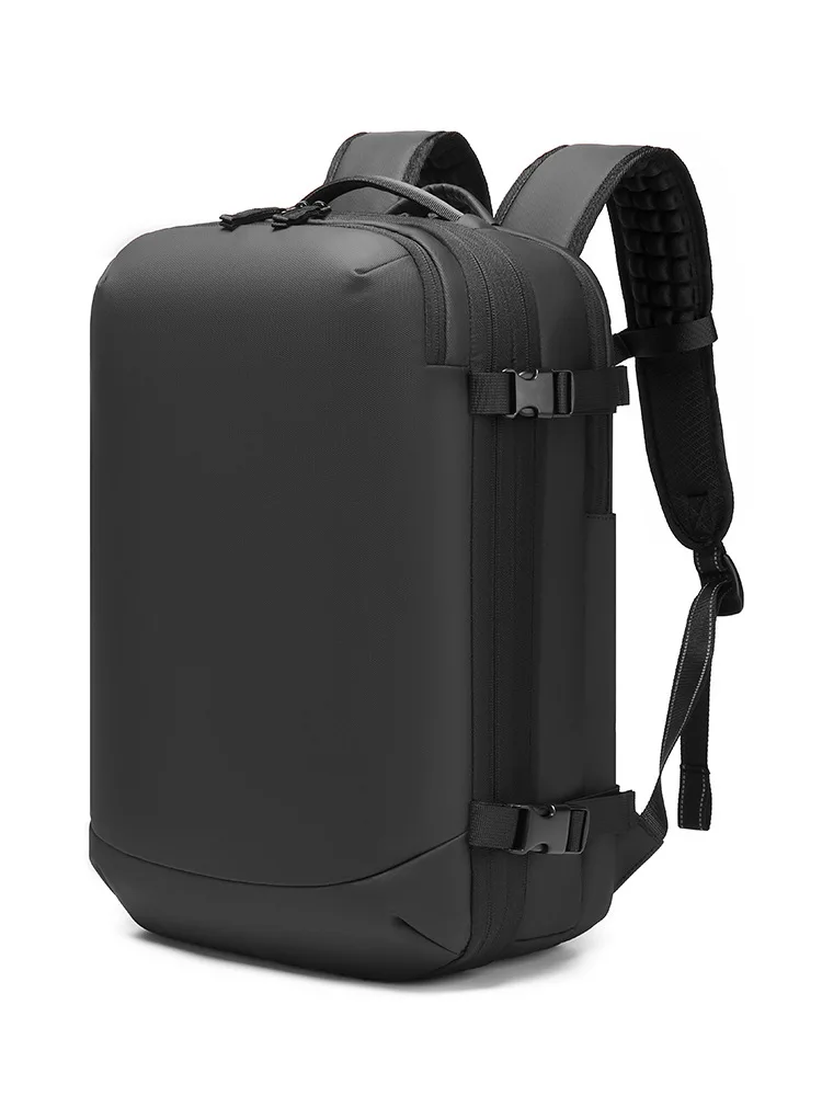 

EURCOOL Large Capacity Unisex Multi-Function Laptop Backpack Waterproof USB Vacuum Compression Travel Bag Business Trip Computer