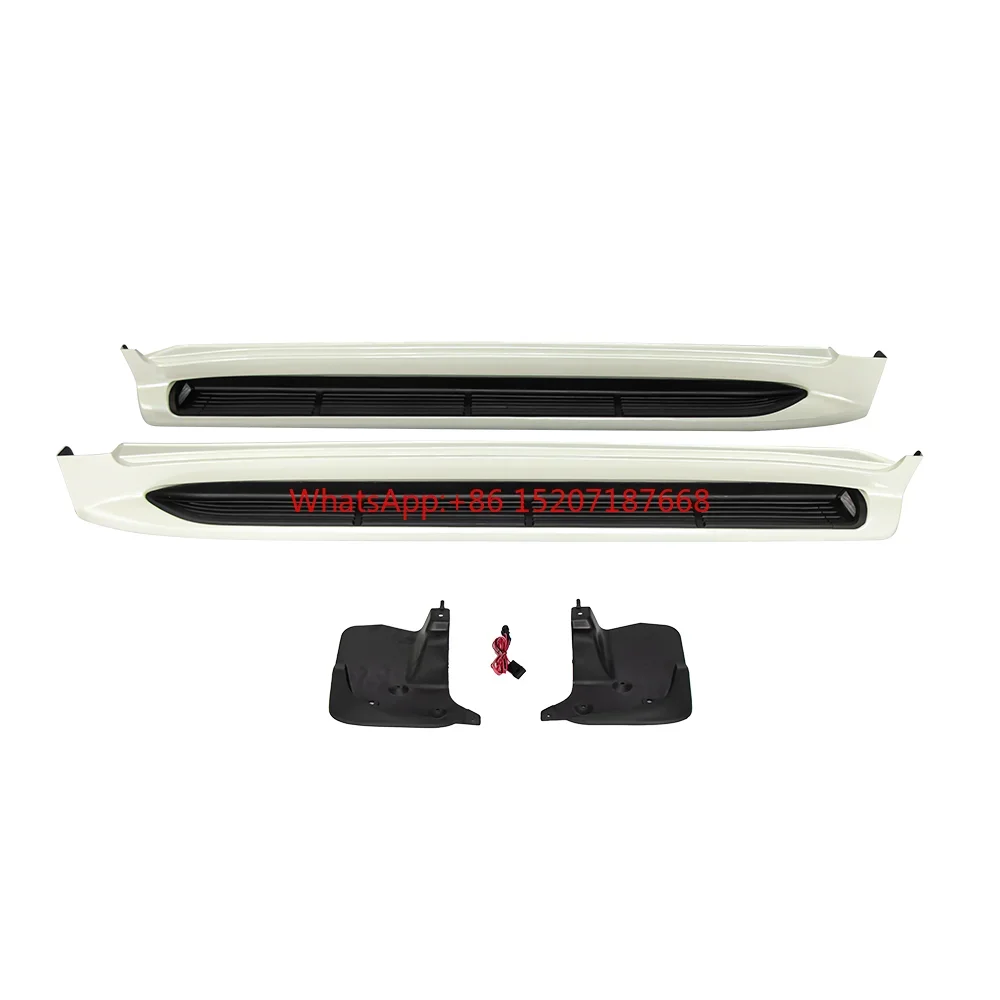 

TDCMY Auto Car Side Step Running Boards With Lights For Land Cruiser 2012-2020 LC200