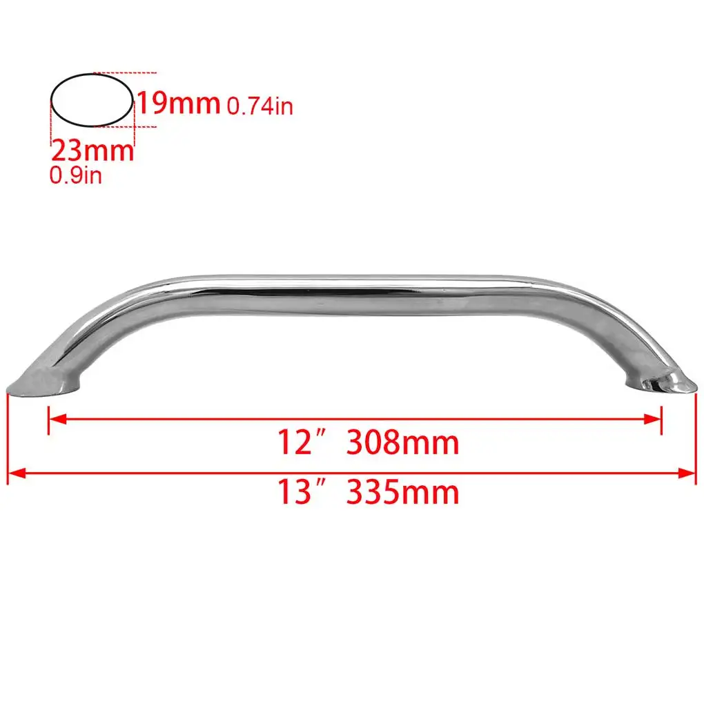 Maniglia della porta manopola dell'armadio forniture per barche installazione pratica in acciaio inossidabile