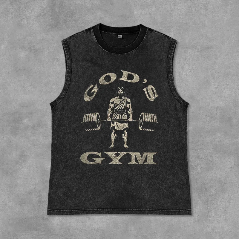 الرجال غسلها تانك القمم الصيف تشغيل ممارسة اللياقة البدنية سترة تدريب للرجال الأقواس تي شيرت تنفس رياضة رياضية تيز المتضخم
