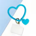 Heart sky blue