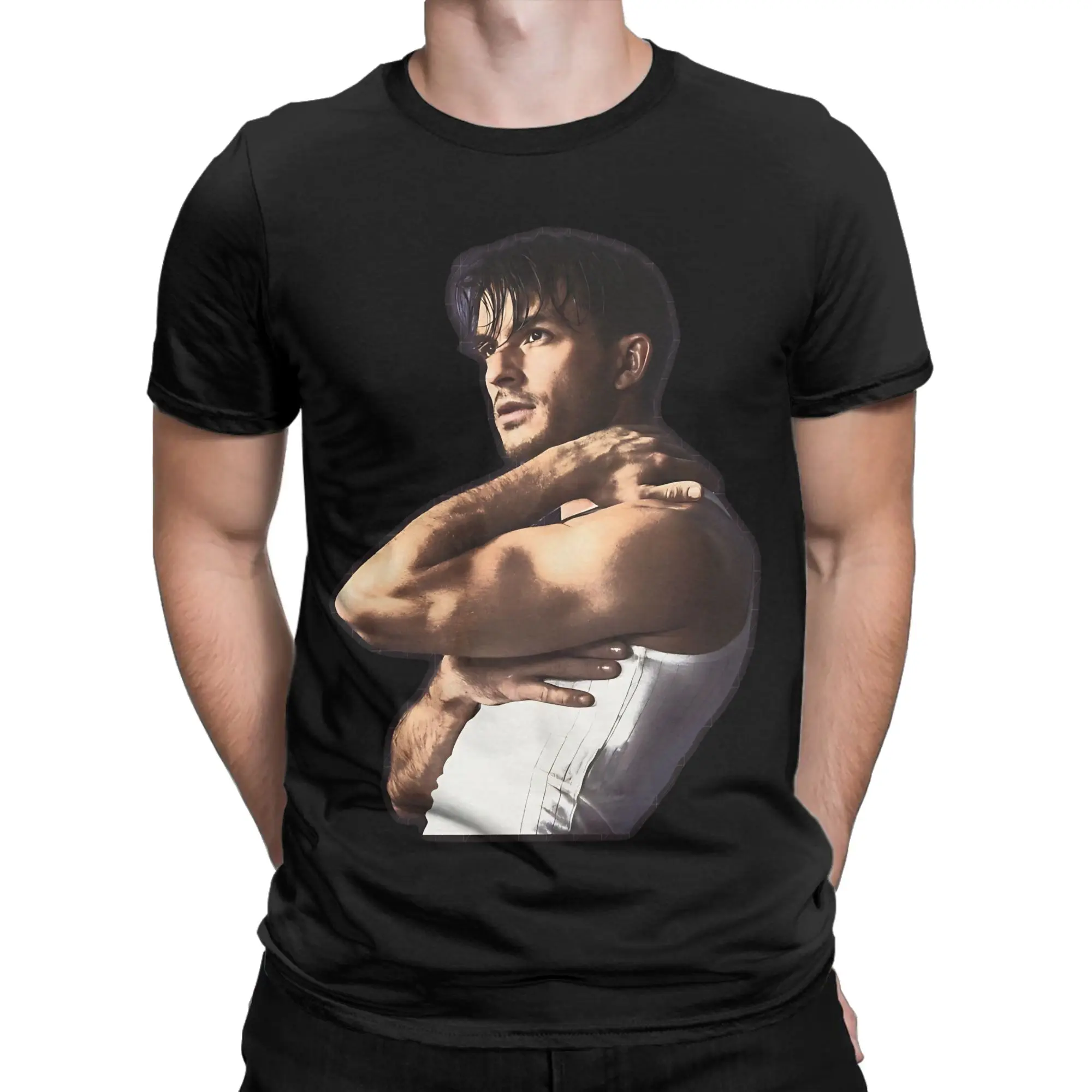Fashion Cool Jonathan Bailey T-Shirts Men Women's Round Neck Pure Cotton T Shirt  Short Sleeve Tee Shirt New Arrival Tops