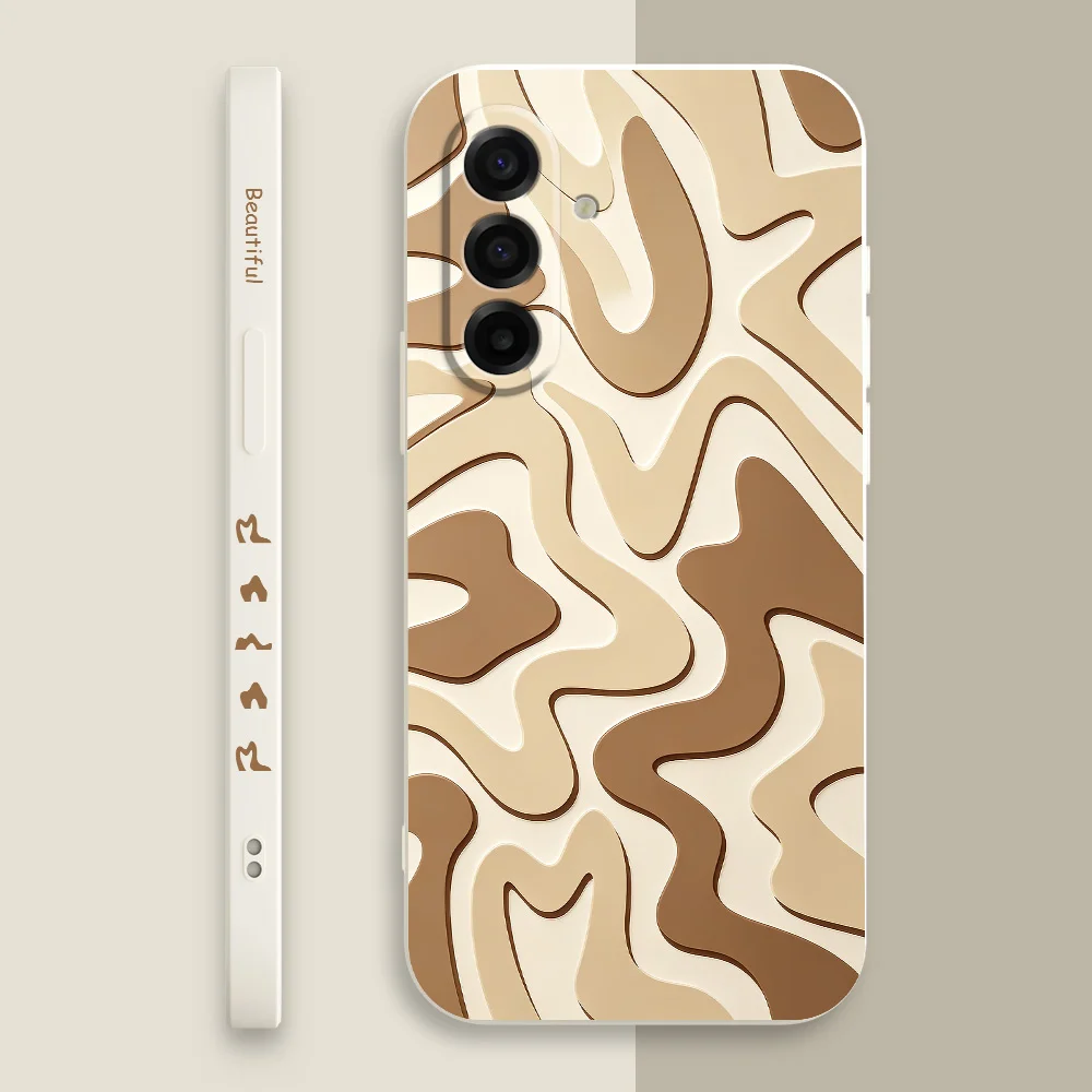 Gentle Ripples Phone Case For Samsung Galaxy A57 A37 A27 A17 A56 A36 A26 A16 A06 A55 A35 A25 A15 A05 A54 A34 A24 A14 Cover