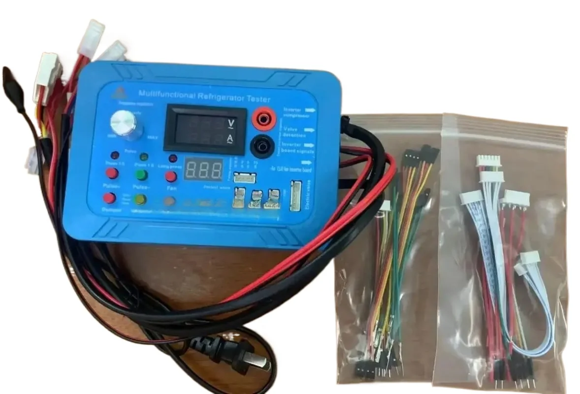 

Inverter Refrigerator Testing Instrument Tester Compressor Inverter Board Pulse Solenoid Valve Fault Repair Test Tool Universal