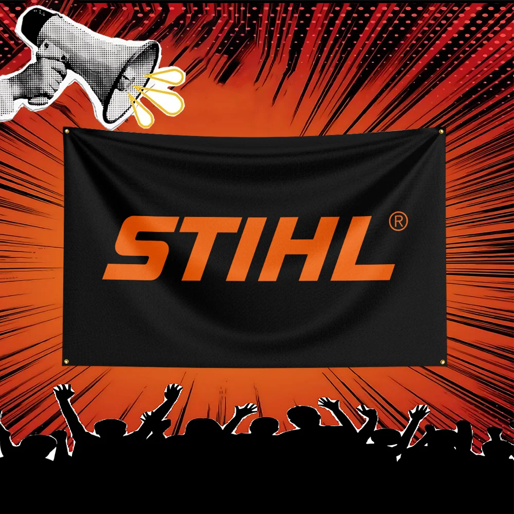 Stihl Tool Flag 3x5 FT Polyest - Workshop Tools Hanging recension och pris