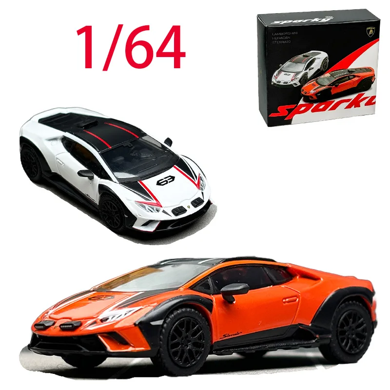 

Sparky Diecast 1/64 Scale Lamborghini Alloy Car Model Lamborghini Huracsan Sterrato Play Vehicles Toys for Boys Original Box