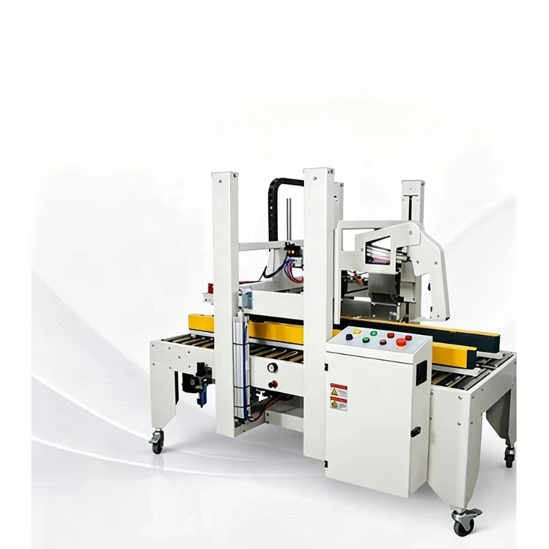 Fully Automatic Box Sealing Machine Carton Sealer Adjustable case Sealer Multi Size Random Folding Sealing Machine