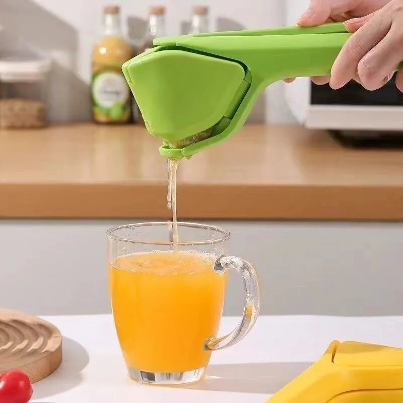 Multi-Function Manual Lemon Juicer, Creative Stress Relief Fruit Squeezer with Pulp Separation for Home Kitchen