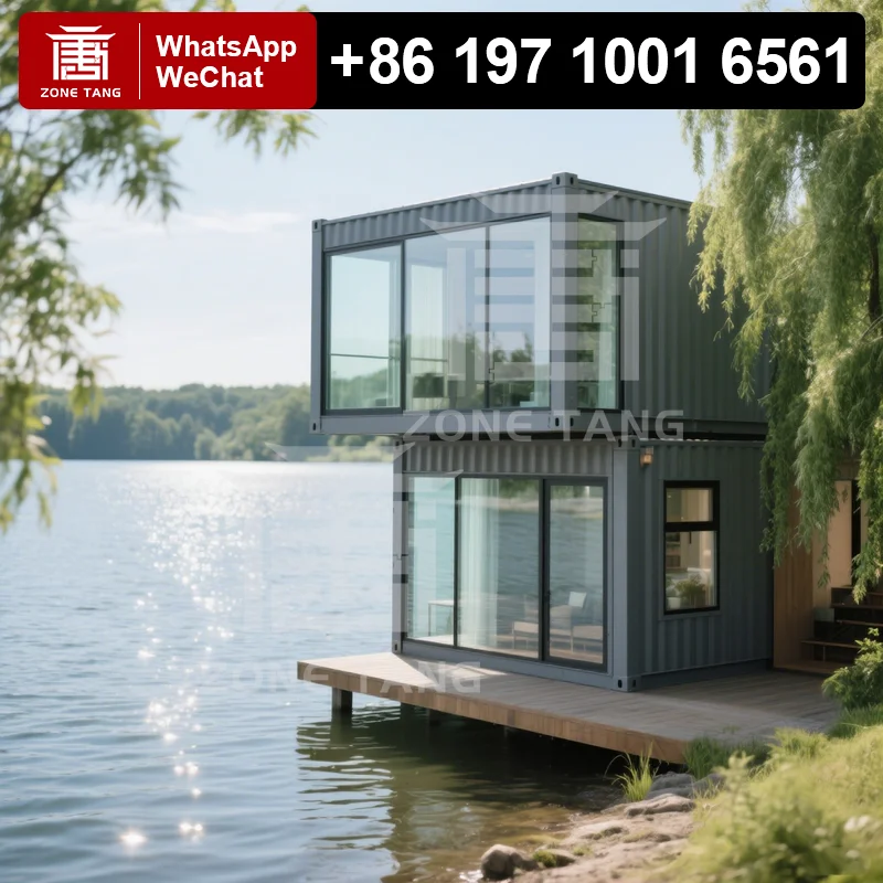 

Container Home Office Building 40ft Shipping Container House Prefab Houses Camp Dormitory Flat Pack House Container Home Offices