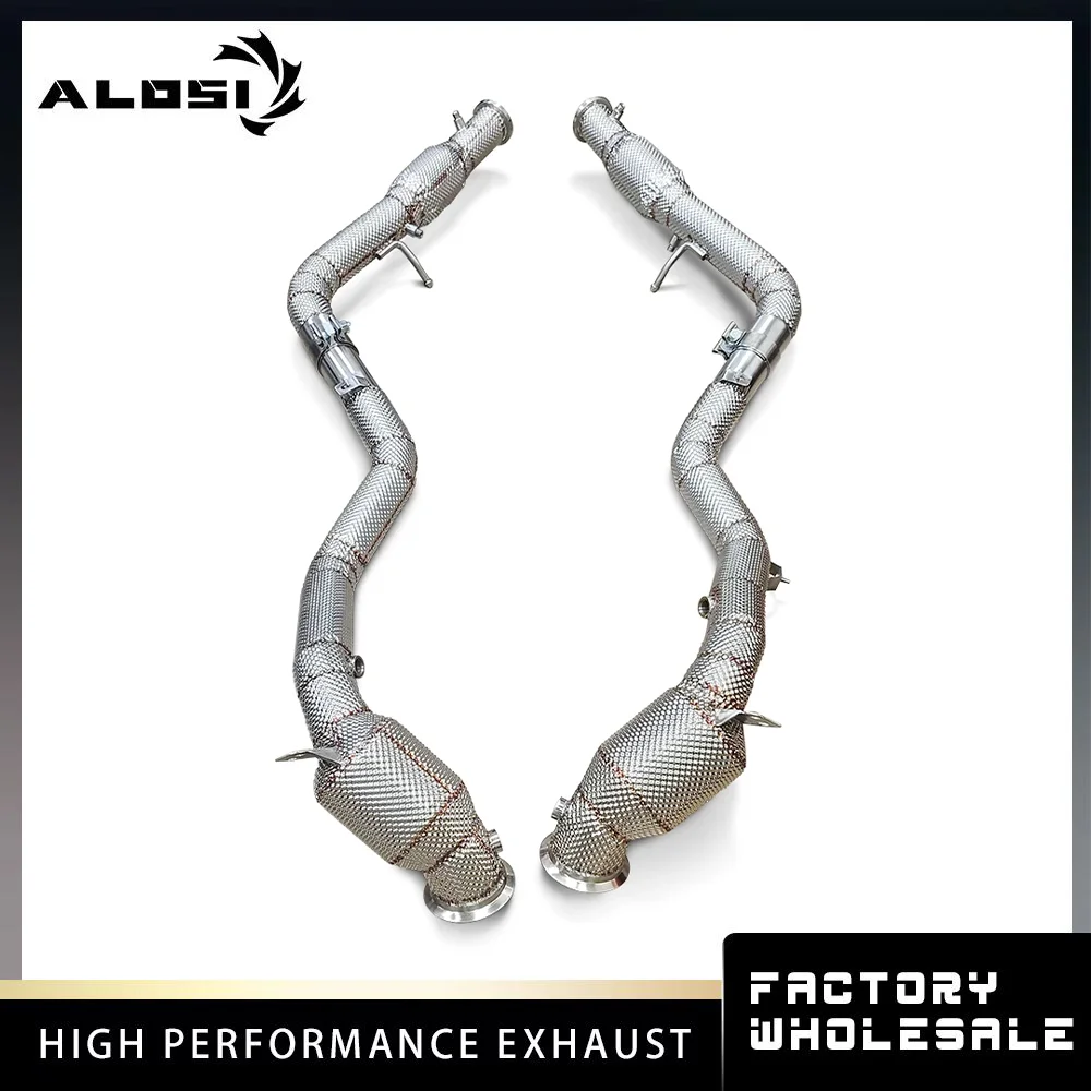 

Для Mercedes Benz G63 AMG 2020-2023 годов с высоким расходом и каталитической водосточной трубой, высокопроизводительная модифицированная гоночная производительность