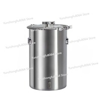 12L/20L/35L/60L DIY Home Distiller Moonshine Still Stainless Steel Boiler White Spirits Pure Water Alcohol Oil Wine Brewing Kit