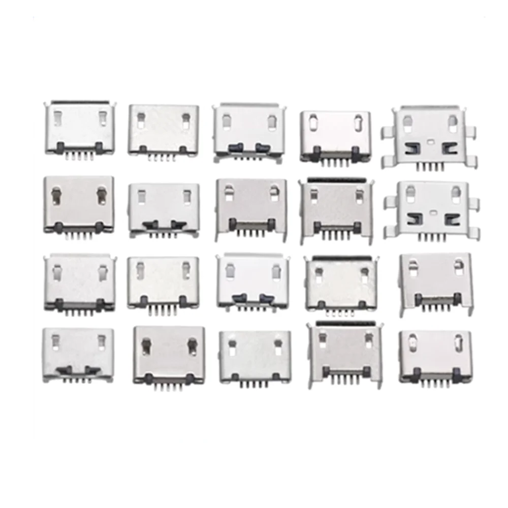 20Pcs Micro Usb 5 P…