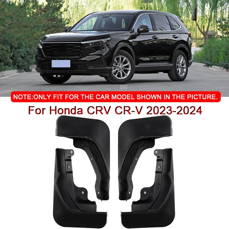 

ABS Car Mud Flaps Splash Guard Mudguards Car Styling For Honda CRV CR-V 2017-2024 MudFlaps Front Rear Fender Auto Accessories