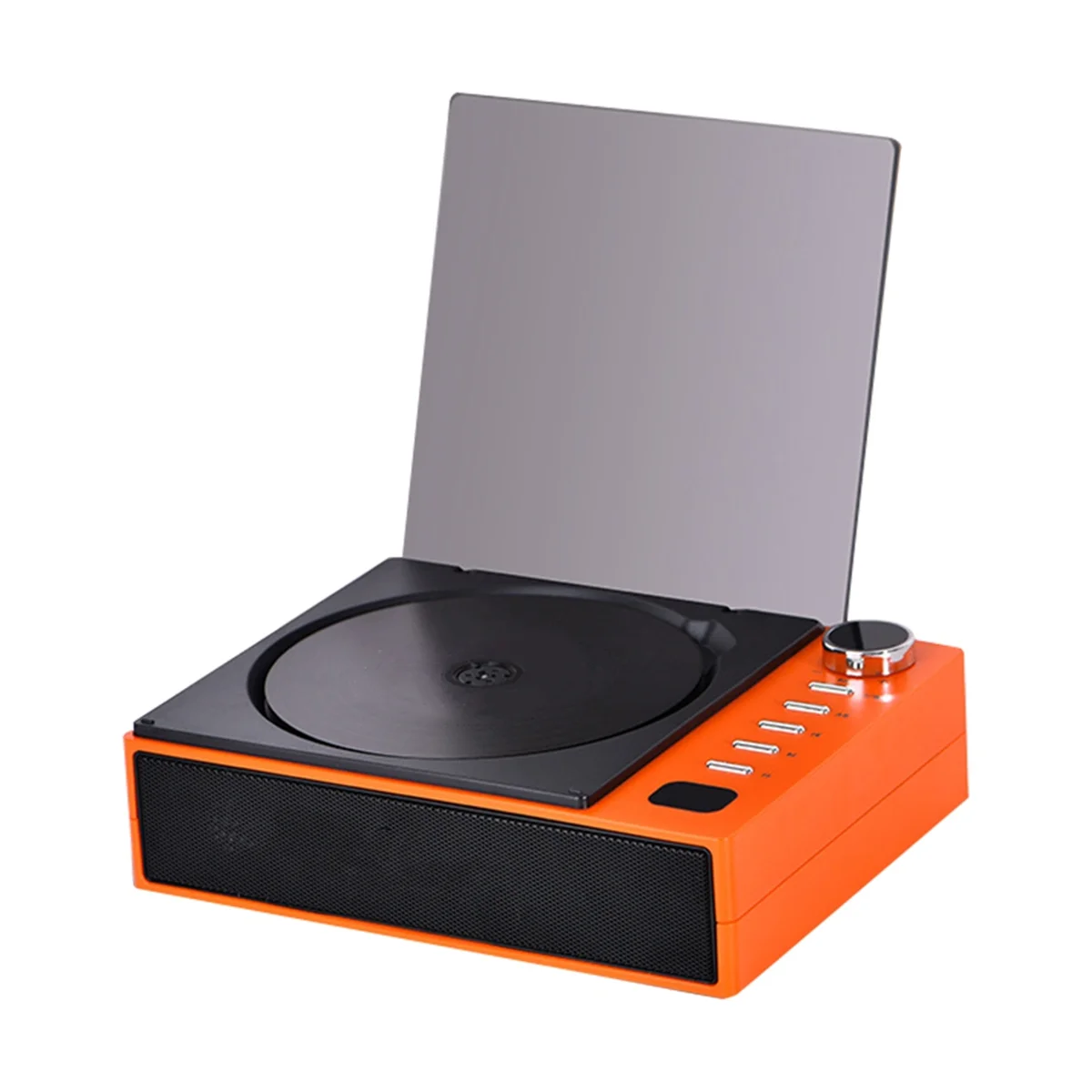 مشغل أقراص مضغوطة محمول من POP-l مزود بتقنية البلوتوث ومخرج بصري رقمي ومشغل صوت عشاق الصوت مدمج ببطارية عالية السعة 2000 مللي أمبير في الساعة