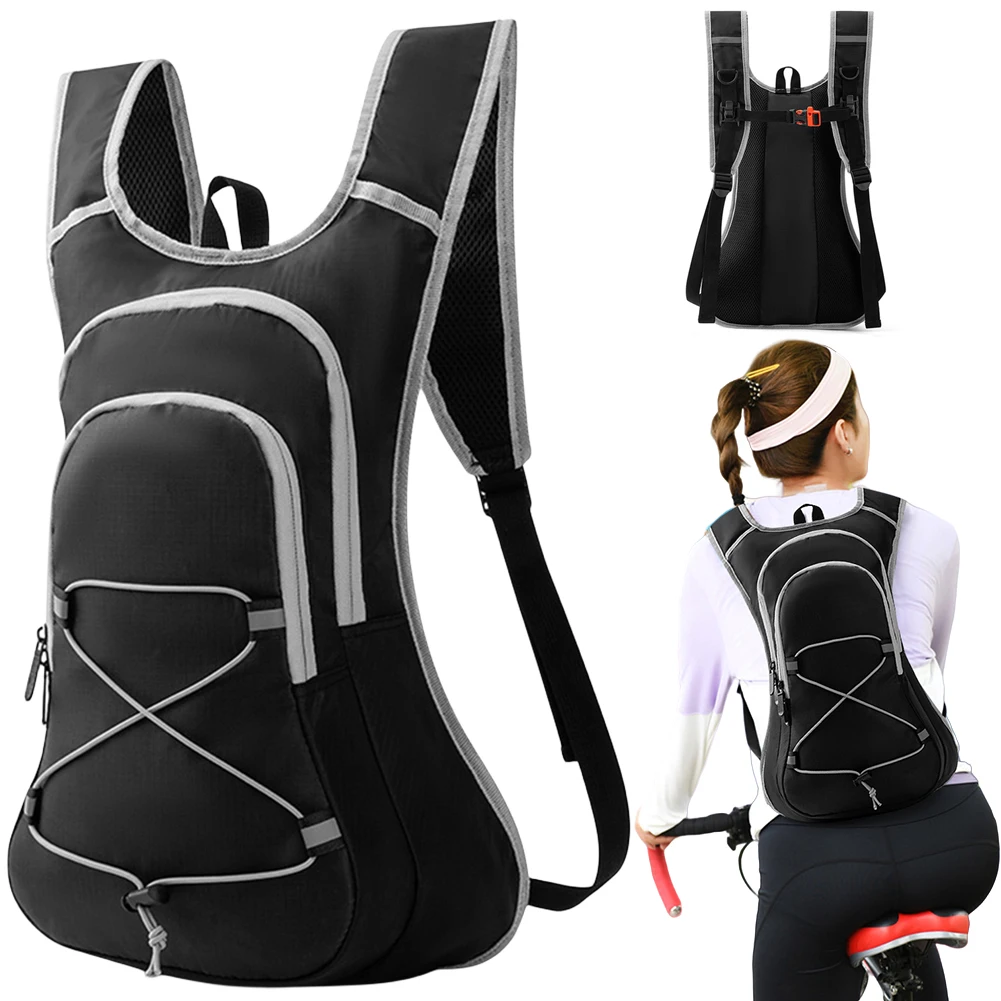 10L Hydration Backpack Water Backpack Lightweight Cycling Hydration Bag Waterproof Large Capacity for Running Cycling Climbing