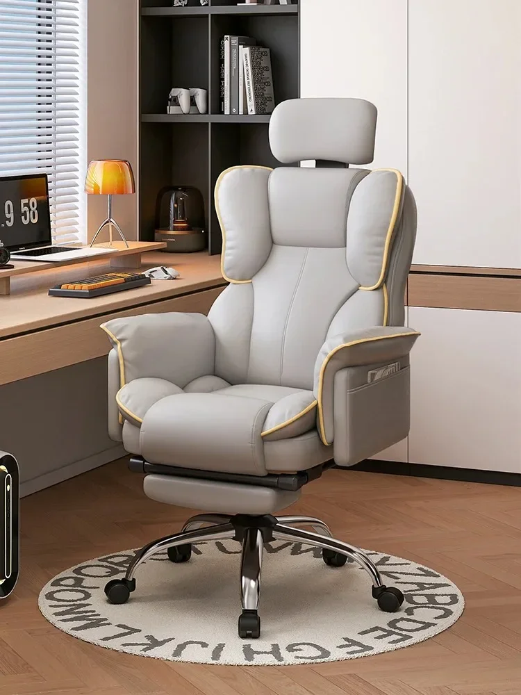 Sedentary Comfort Commerce Office Chairs Recliner Computer Boss Gaming  Work Home Silla De Escritorio  Furniture