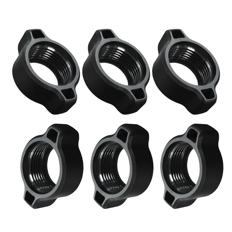 Pack of 6 Universal 17mm Ball Head Tightening Spare Fixing Parts for Various Holder Support Accessories in Vehicles