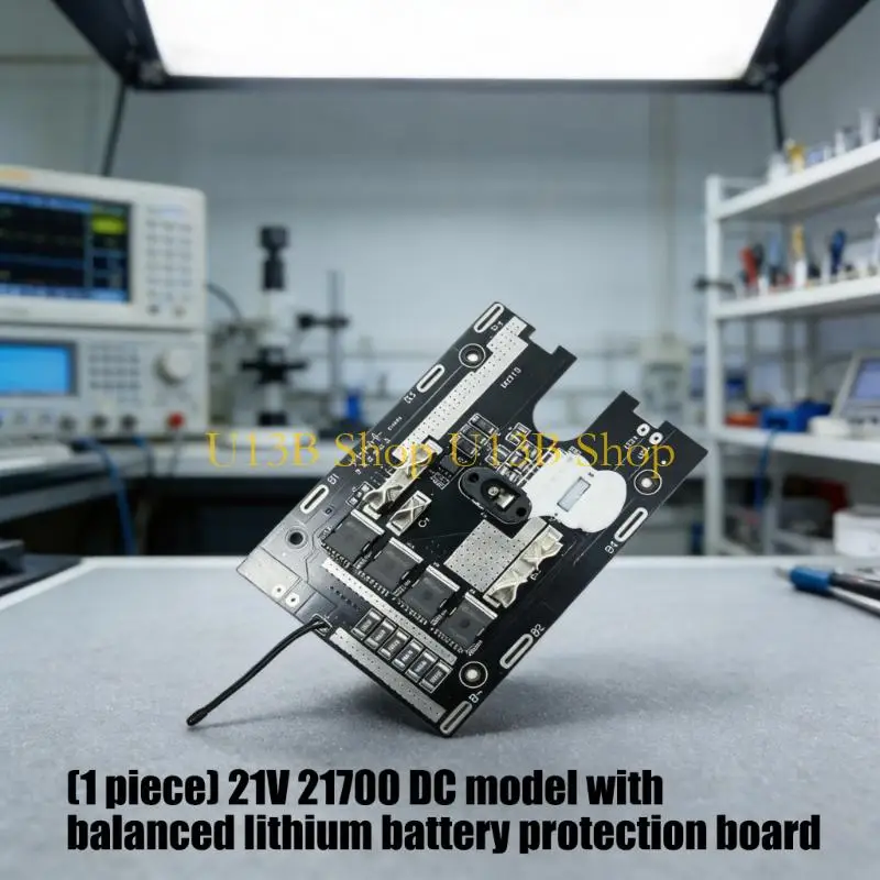 U13B Efficient Battery Protect Board with Overcharge & Overdischarge Prevention Battery Management Board for 21V 21700