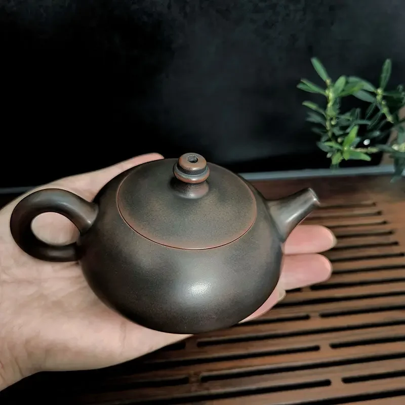 Guangxi Qinzhou Nixing pottery teapot famous raw ore pure handmade household gift dust-free teapot tea set