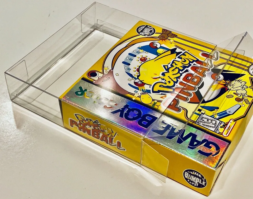 ポケモンの保護ケース,1箱のみ,男の子用の明るい色のボールゲーム