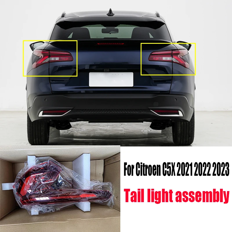 

For Citroen C5X 2021 2022 2023 Rear taillight assembly rear outer taillight assembly rear inner taillight assembly