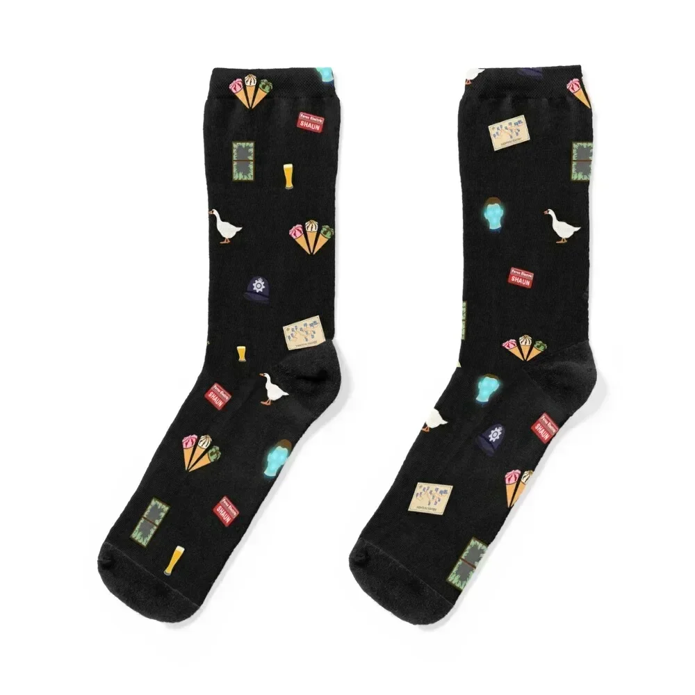 

Cornetto Trilogy Socks Antiskid soccer anime cotton Wholesale Socks For Man Women's