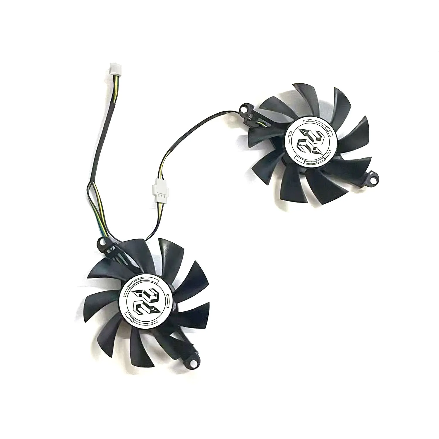 Brand new cooler fan 75MM 4PIN RX6600M GPU fan for PELADN RX600M 8GB graphics card AMD graphics card replacement