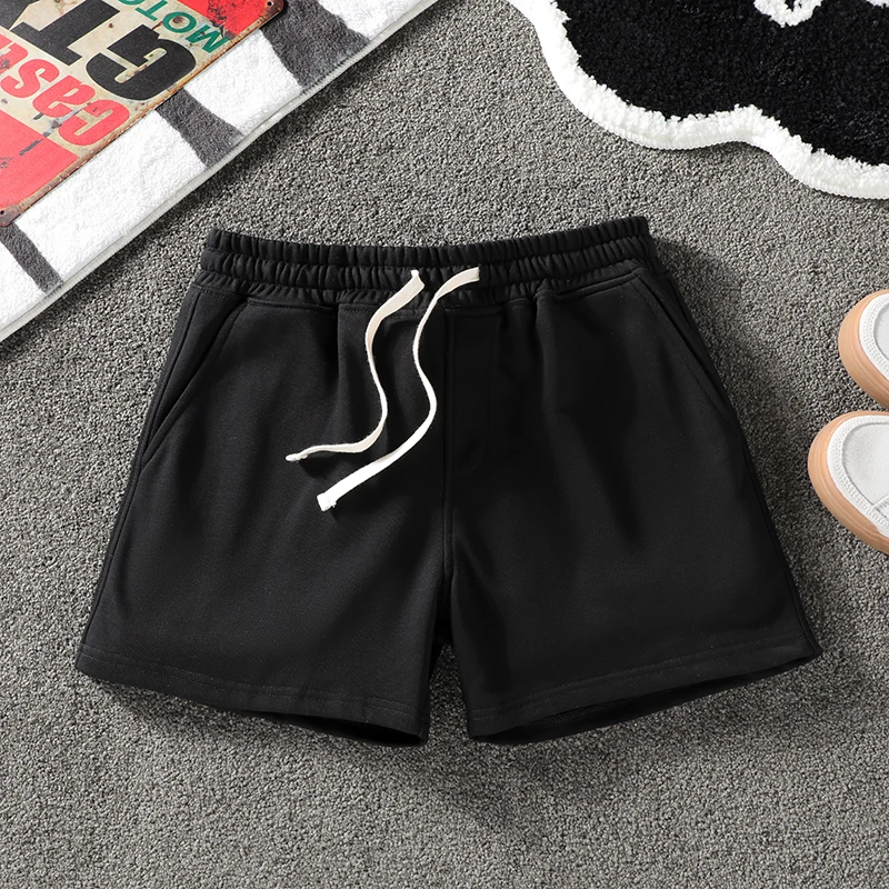 

Свободные мужские шорты для дома, летние повседневные спортивные брюки 3/4 длины, молодежные, модные, удобные, дышащие, влагоотводящие